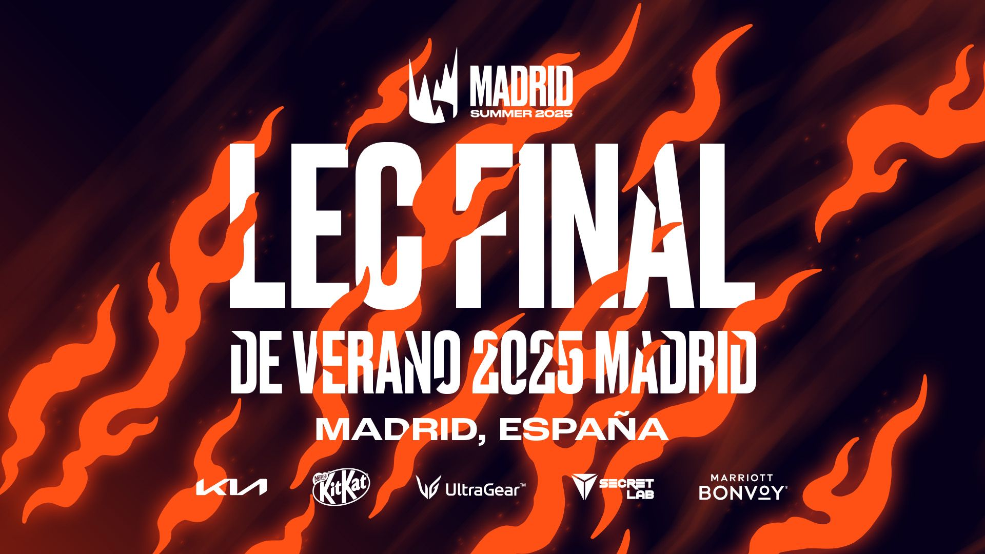 Las finales de LEC de verano de 2025 se celebran en Madrid