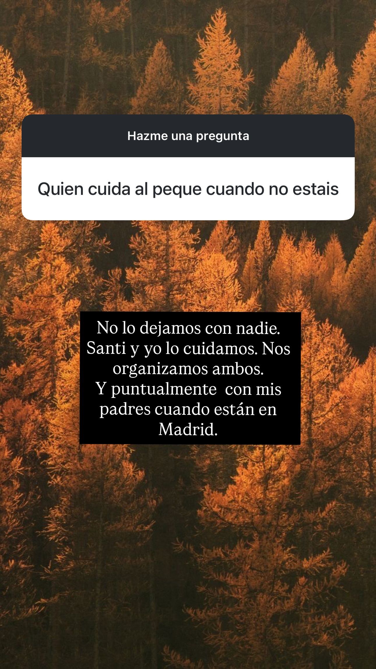 Lidia Bedman aclara quién cuida a su hijo