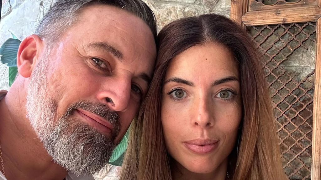 Lidia Bedman y Santiago Abascal