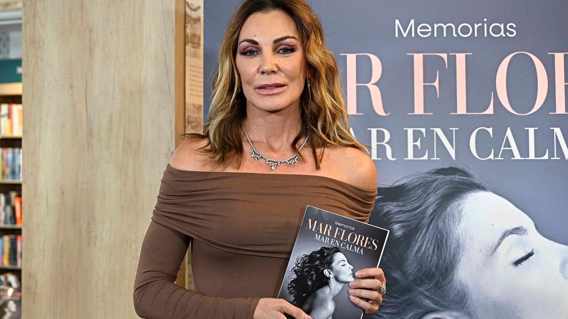 Mar Flores en la presentación de su libro