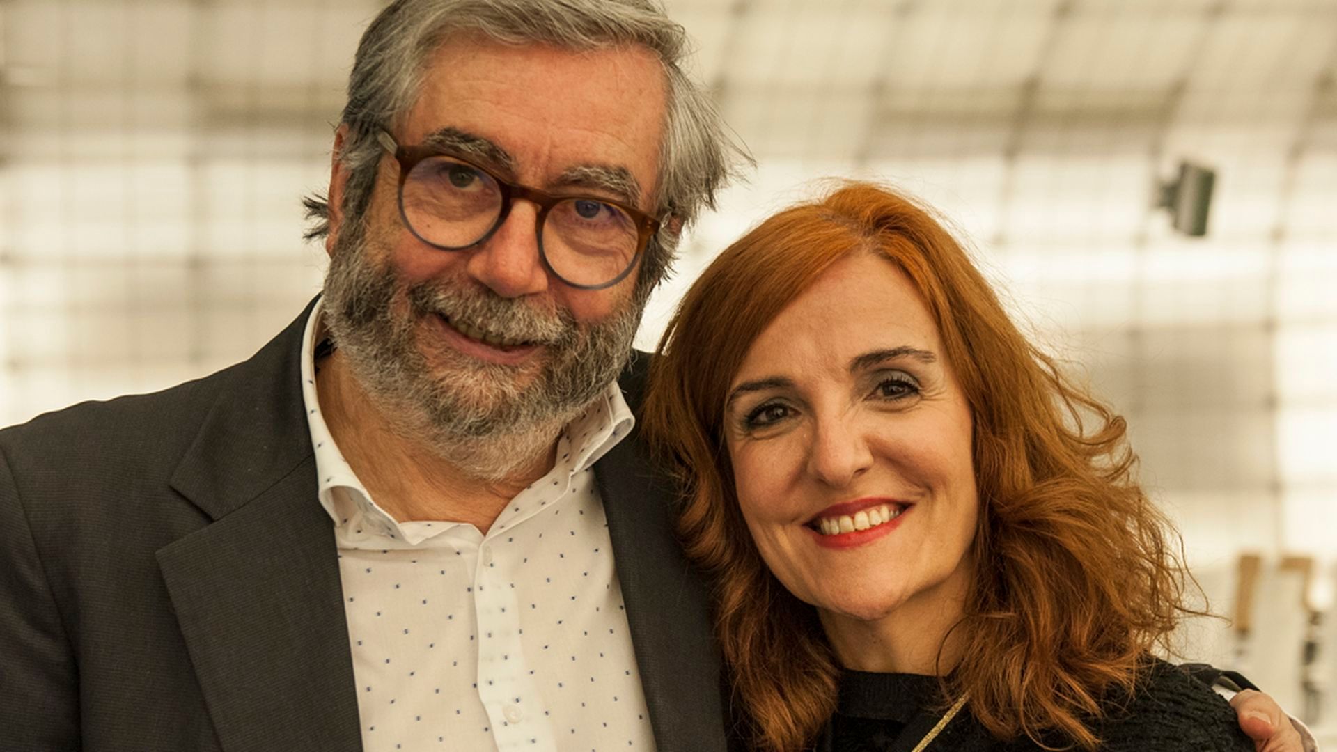 Antonio Muñoz Molina y Elvira Lindo, en 2019