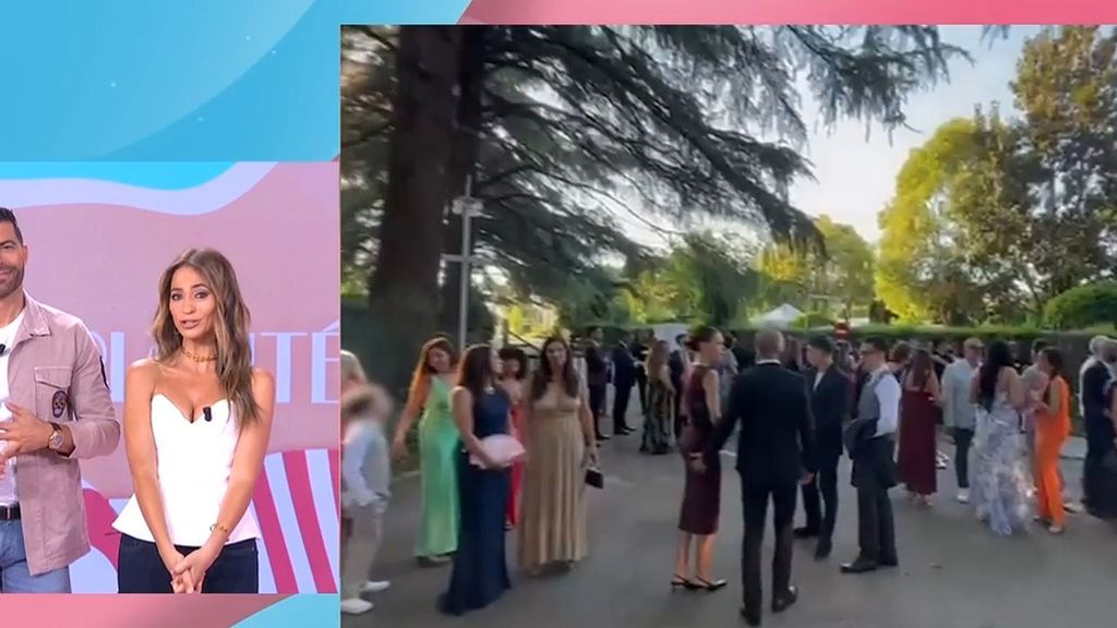 Un invitado a la boda de Marta López se salta las normas, muestra lo que grabó y destapa todos los detalles Socialité 2025 Top Vídeos 555