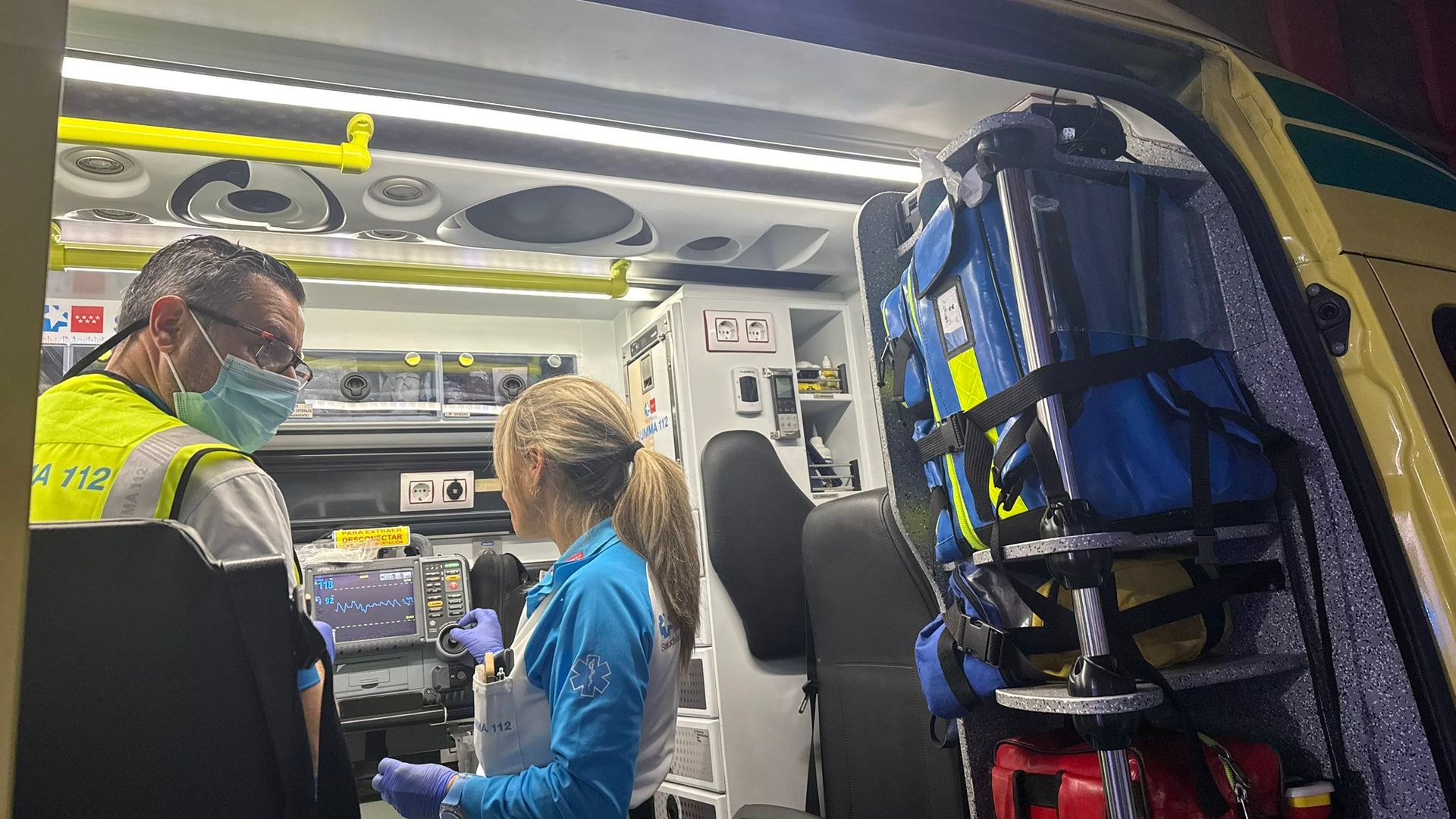 El accidente le provocó la amputación total de cuatro dedos de la mano izquierda