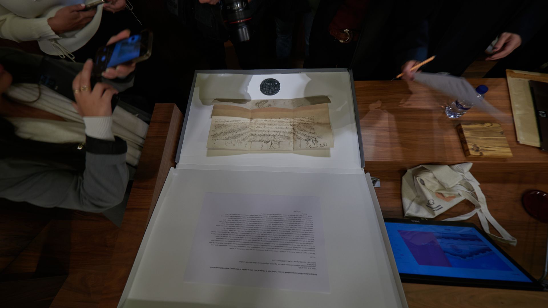 El documento de creación del Principado de Viana