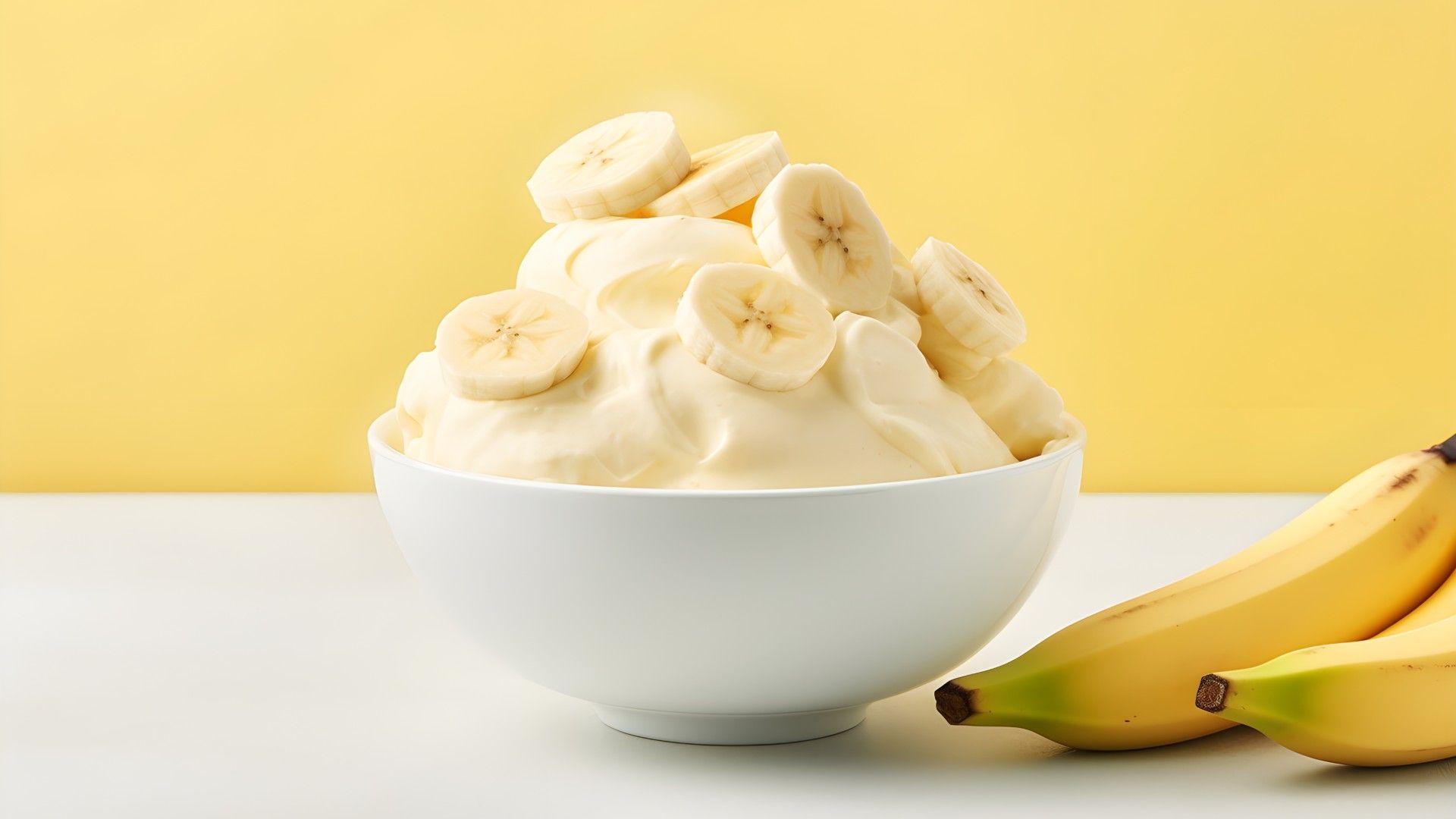 El helado de plátano es una opción ideal 