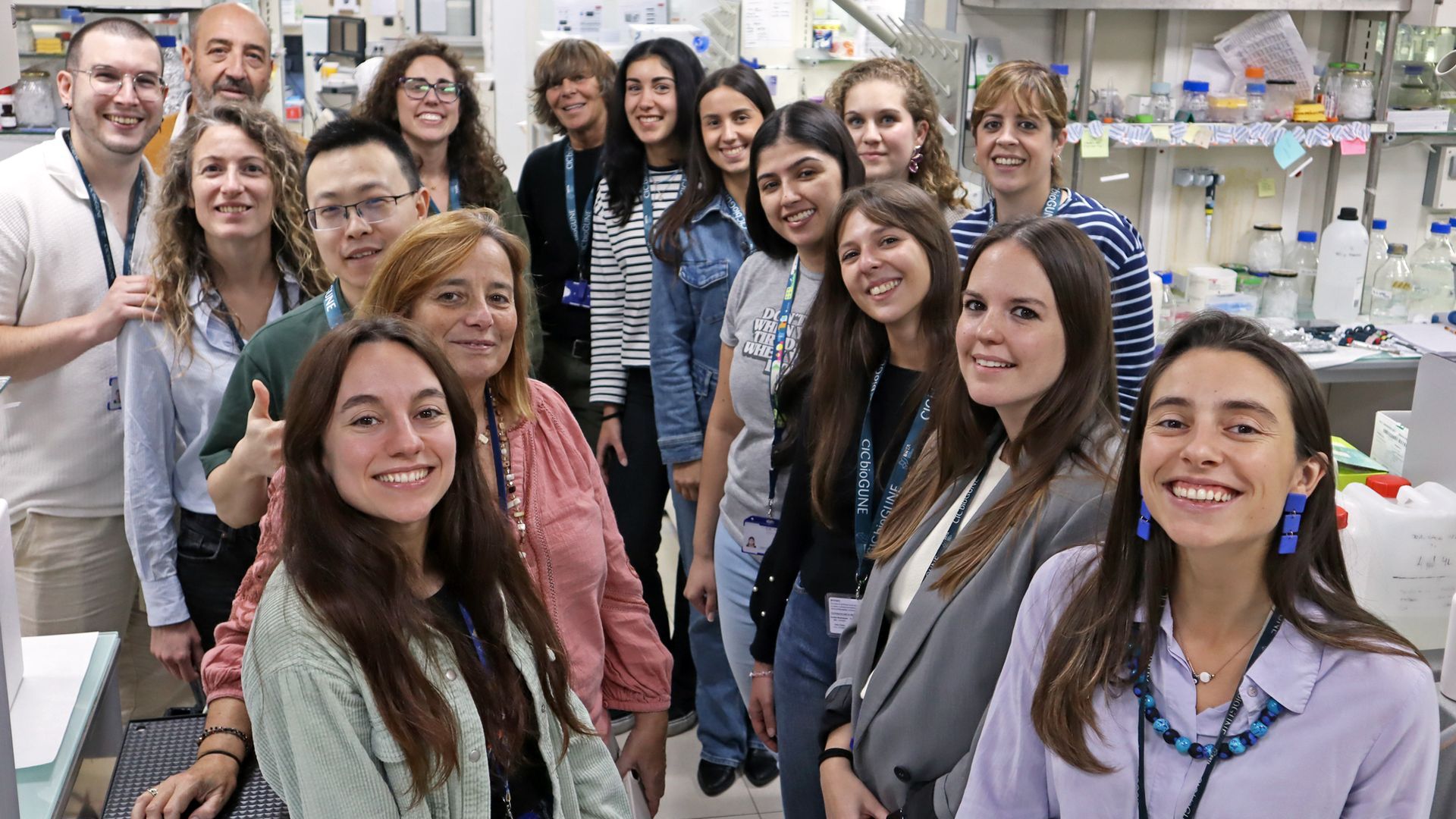 Equipo de investigadores de CIC BioGune