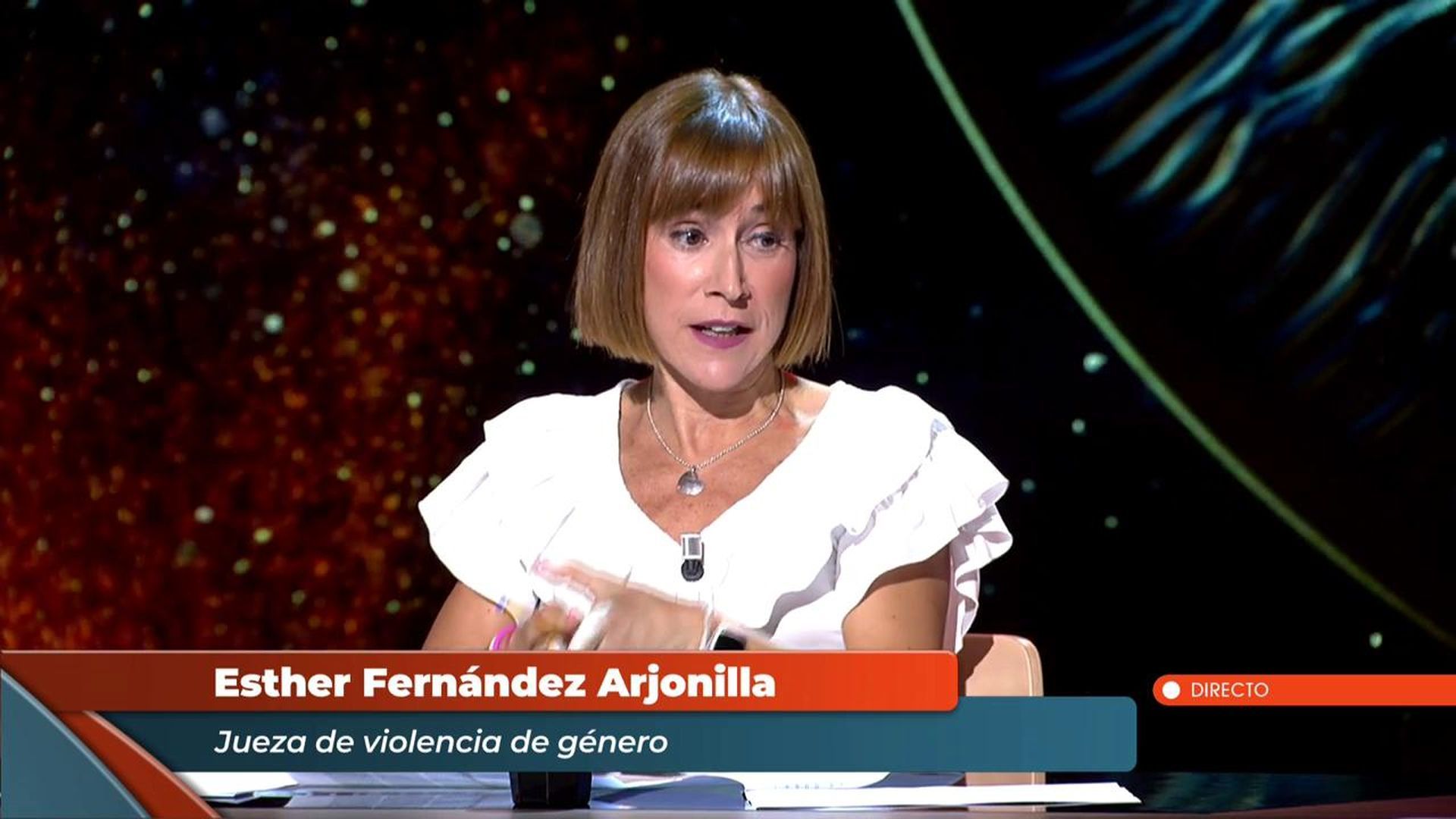 Esther Fernández Arjonilla, jueza de violencia de género, en 'Horizonte'