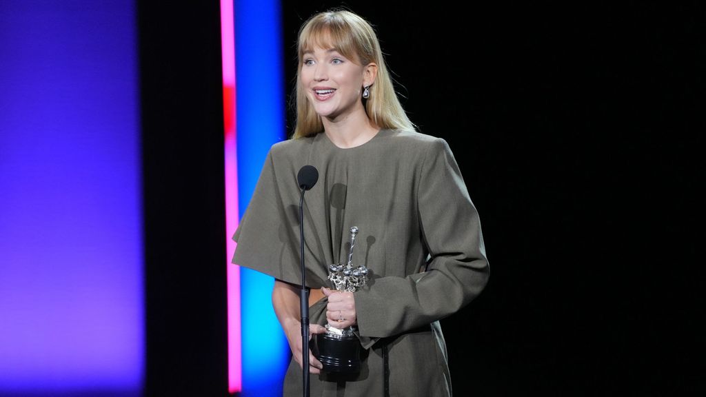 Jennifer Lawrence recoge el Premio Donostia del Festival de San Sebastián