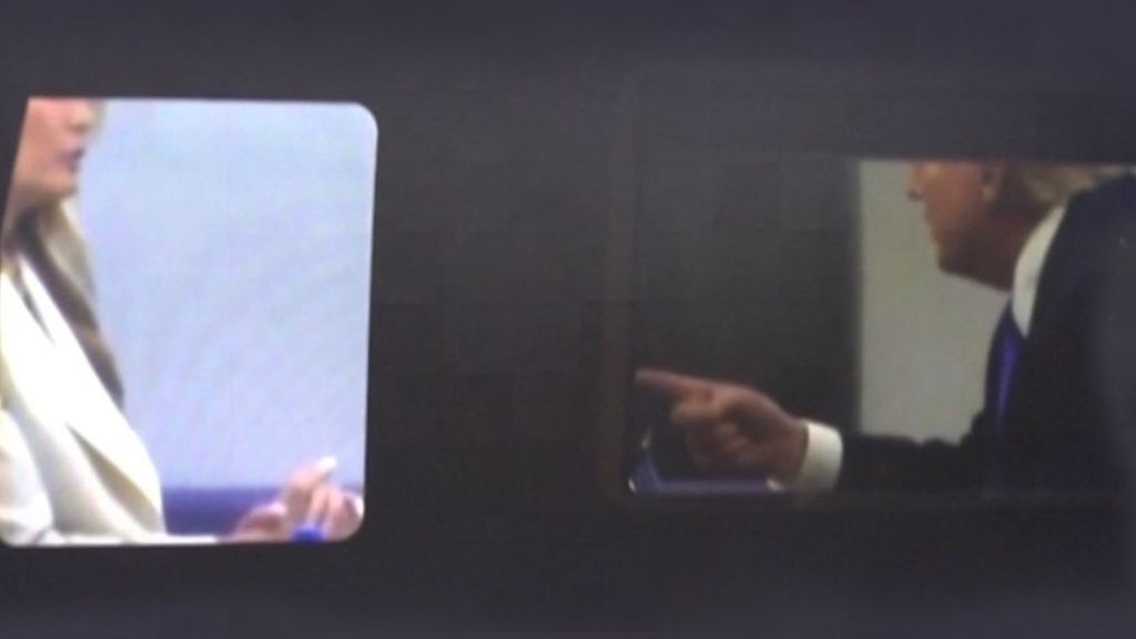 El vídeo de Donald Trump y su última escena de tensión con Melania Trump en el helicóptero presidencial