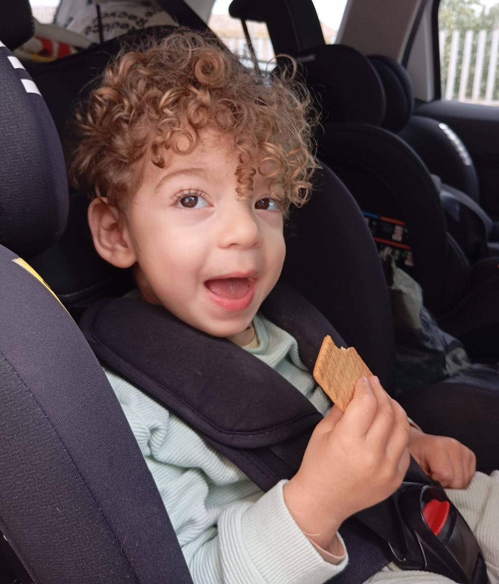 Juan hace unos meses, cuando la enfermedad todavía no estaba tan avanzada