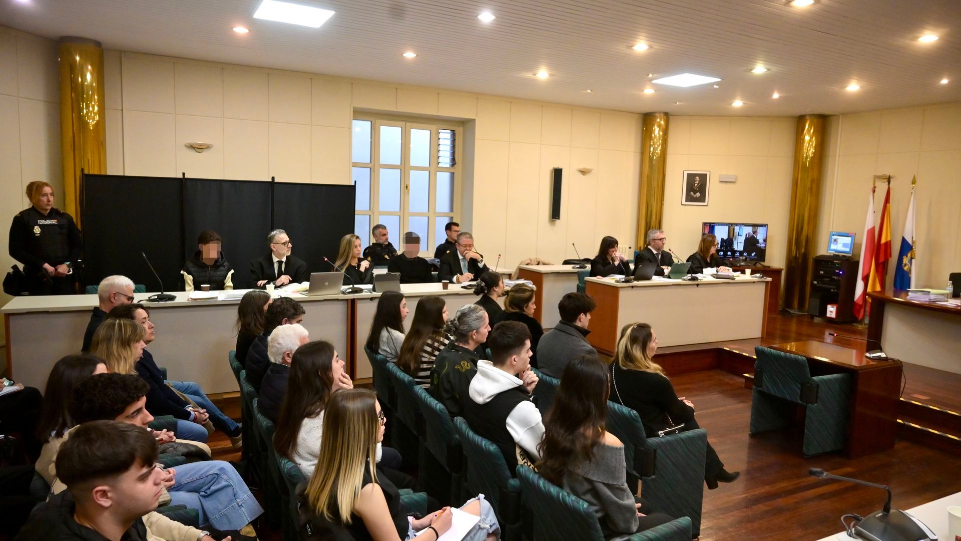 Juicio con jurado popular contra dos jóvenes acusados de un presunto homicidio en Santander