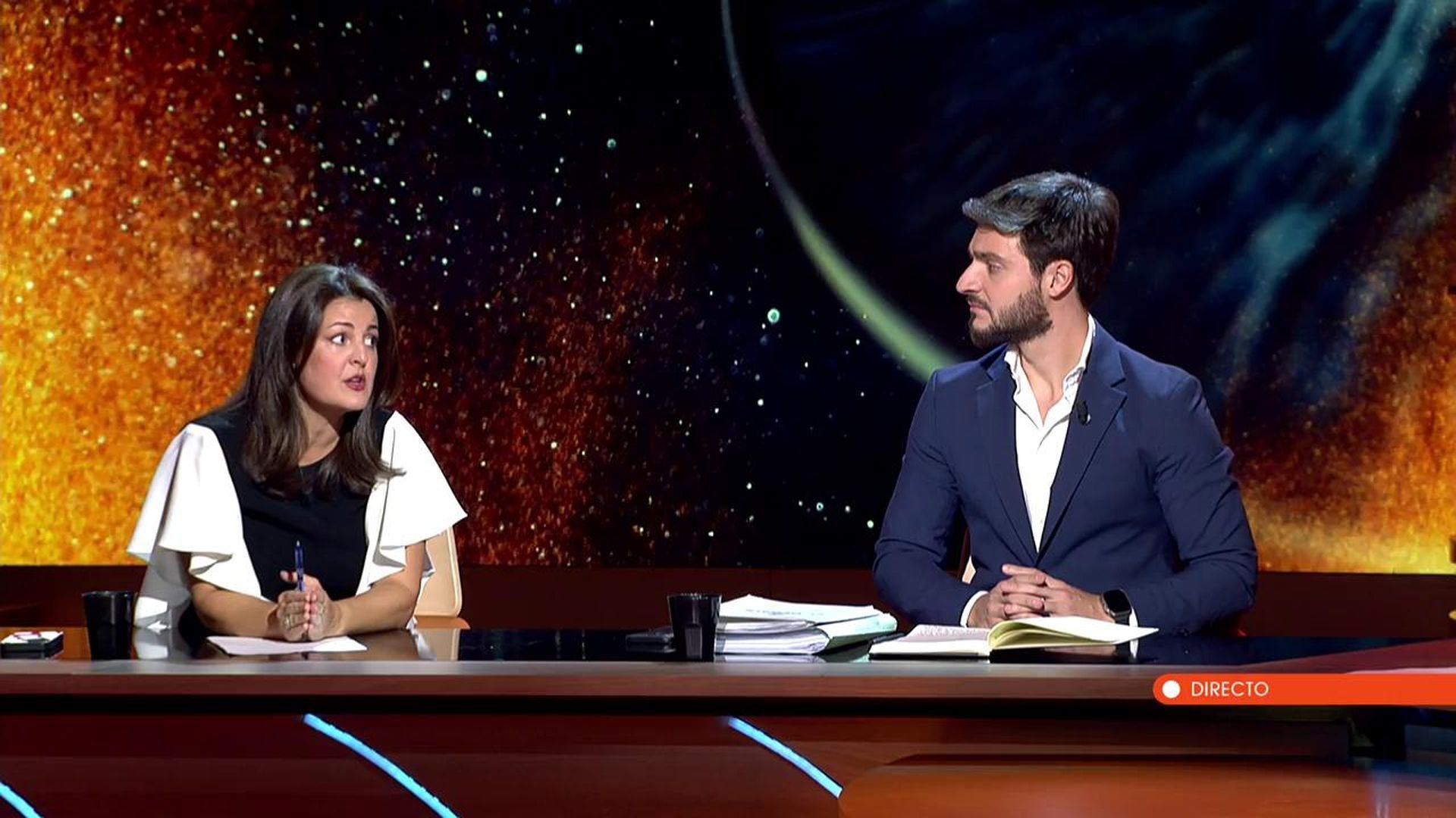 Ketty Garat y Alejandro Entarmbasaguas, en 'Horizonte'