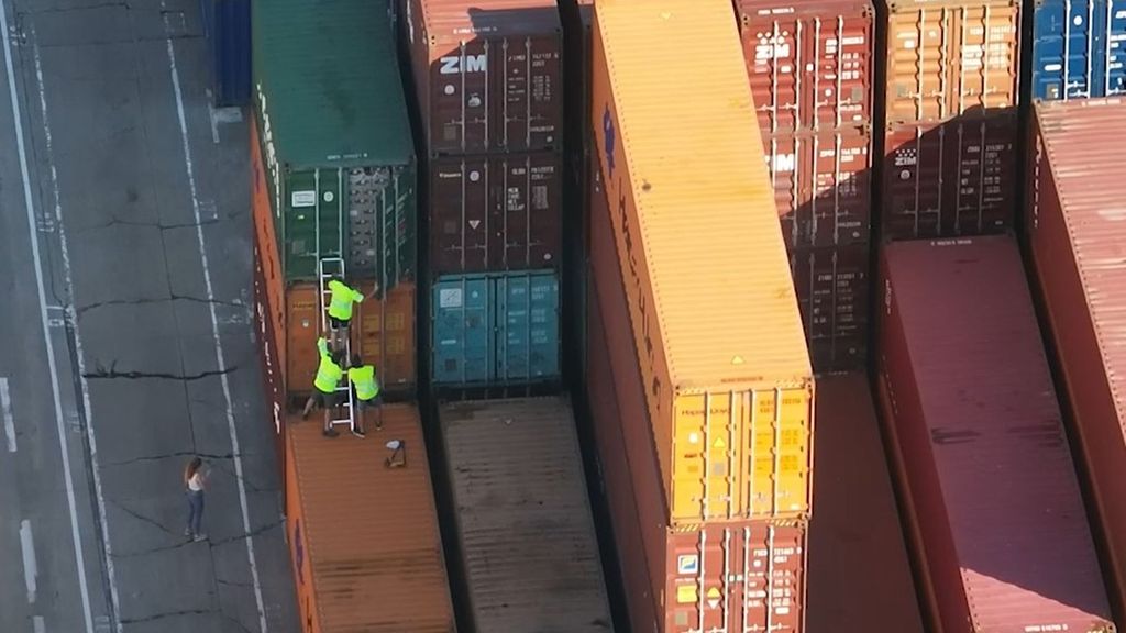 Macrooperación contra la droga en el  puerto de Valencia: 4,5 toneladas de cocaína incautadas y 81 detenidos