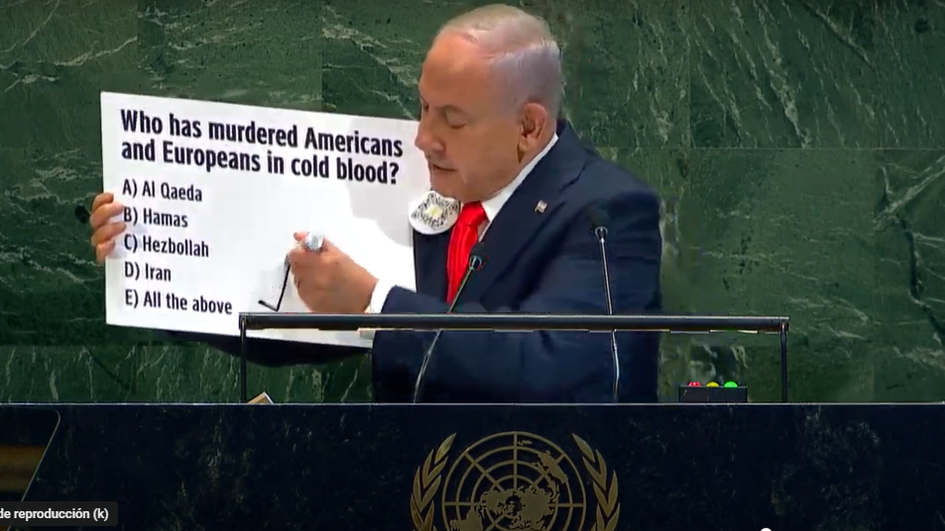 Netanyahu: "Israel lucha por ustedes"