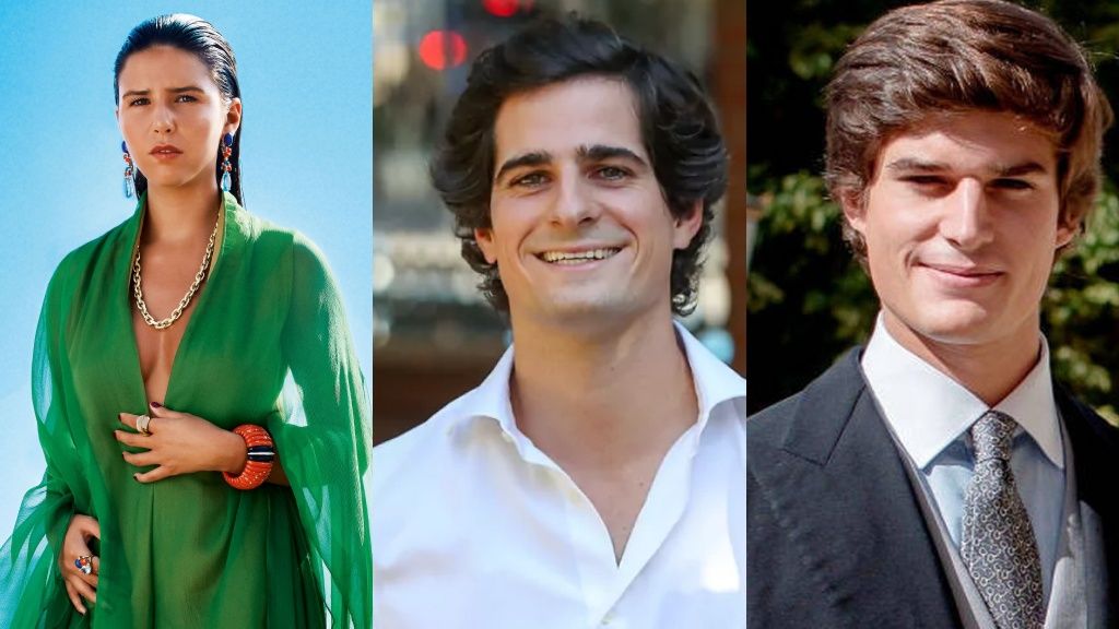 Tana Rivera, Fernando y Carlos Fitz-James