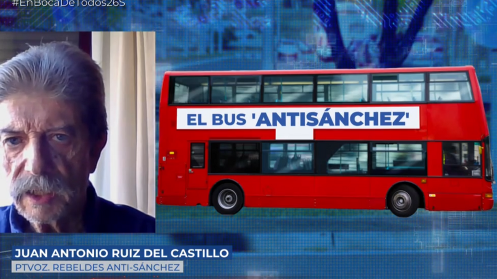 Un líder de la 'caravana antisanchista' explica su objetivo: "Confrontar este gobierno en manos de una izquierda radical"