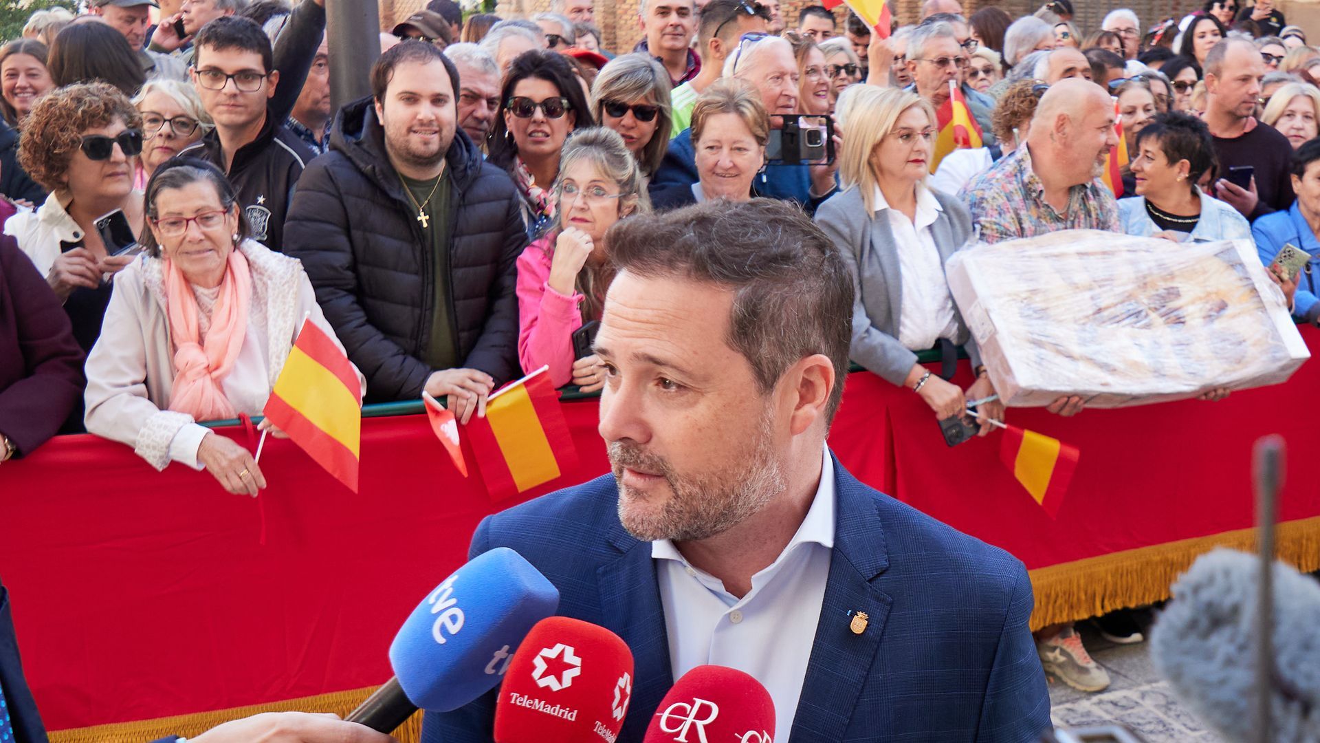 El alcalde de Tudela ve como "un momento histórico" la visita real: "Es un honor que el rey venga a su casa"
