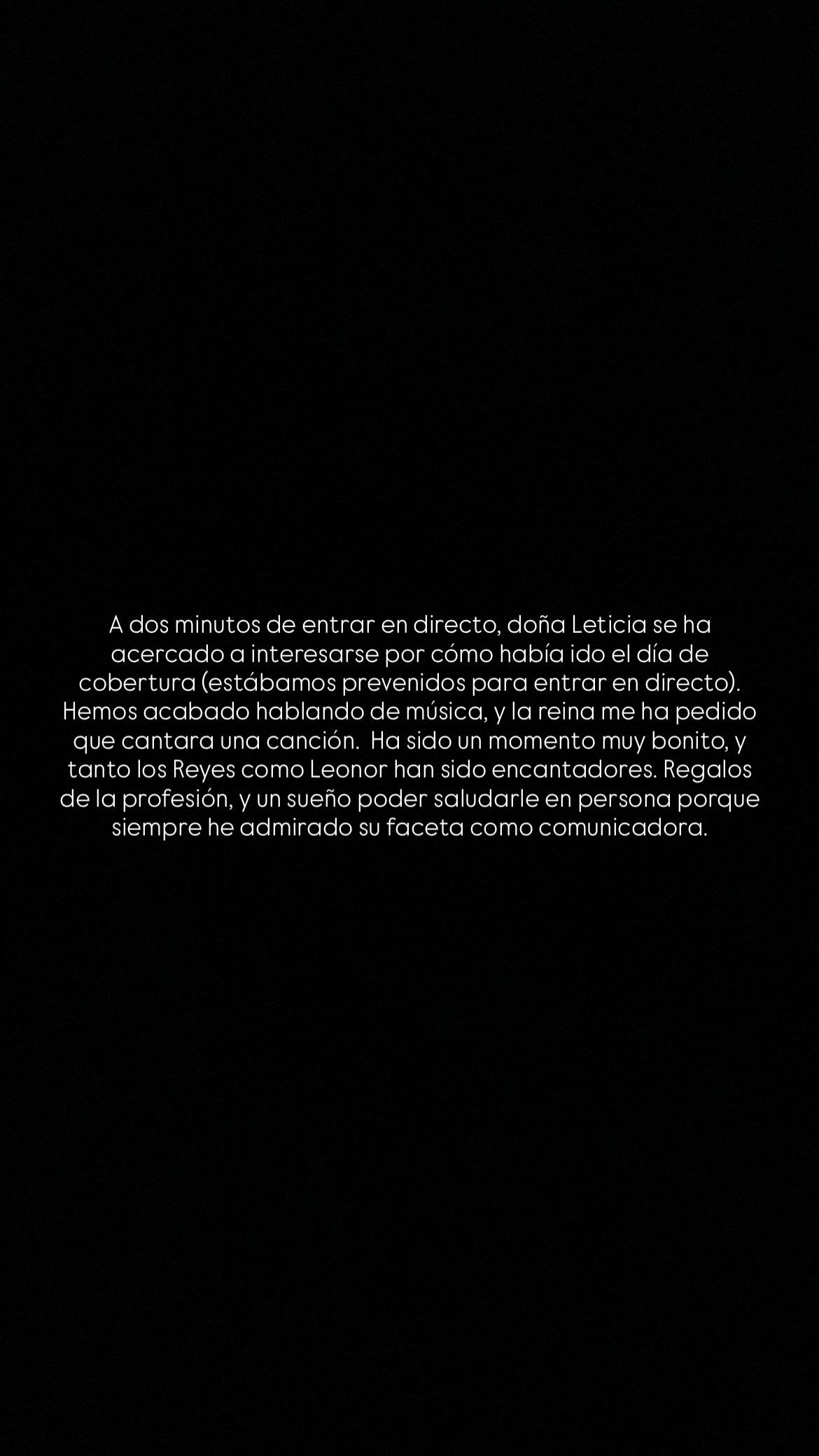 La reacción de Javier Erro a su momentazo con Leonor y Letizia