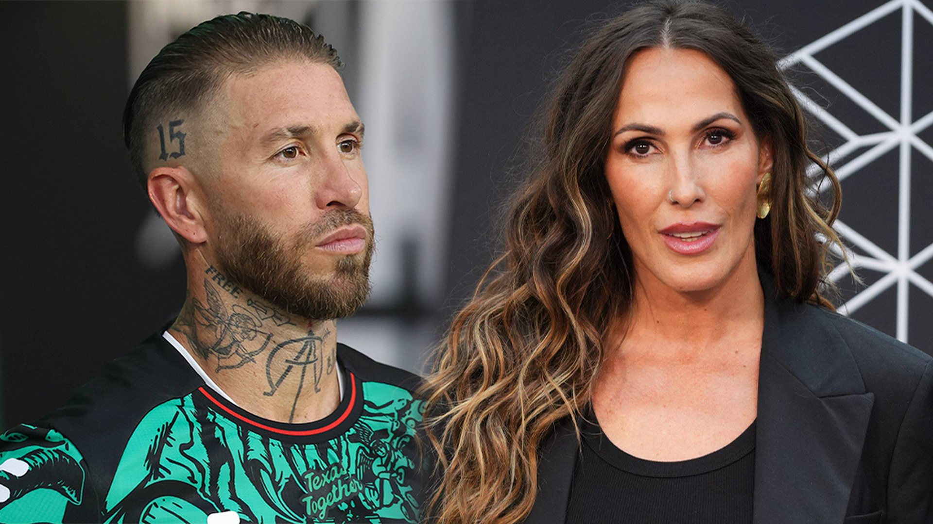 Sergio Ramos y Malú