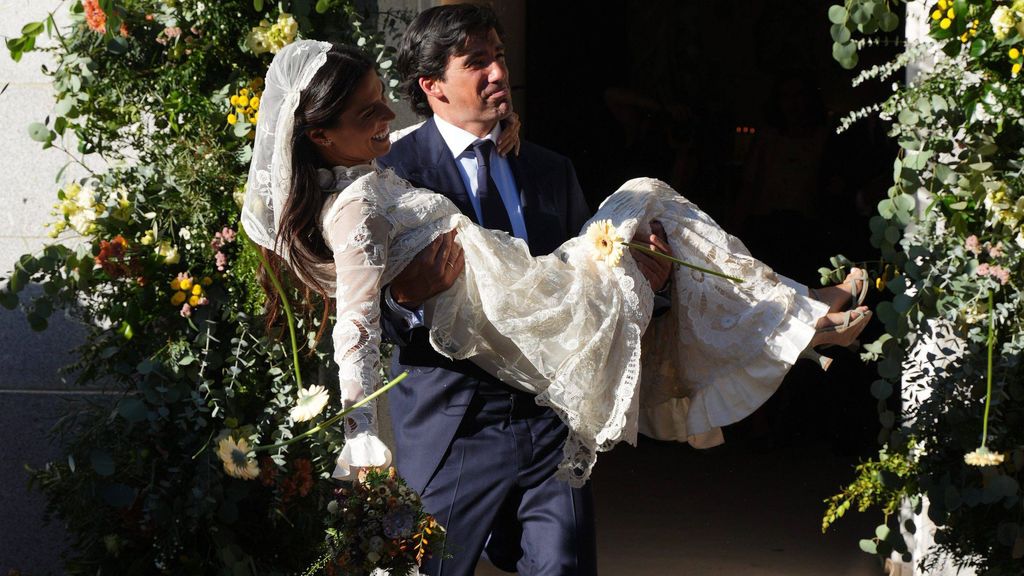 Wedding of Jose Maria Martinez-Bordiu y Cubas and Andrea Garcia in Madrid, Friday, September 26, 202