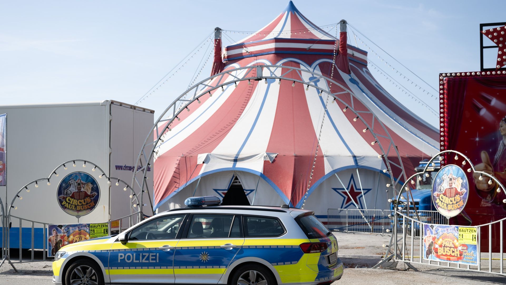 Accidente en un circo de Bautzen, en Sajonia