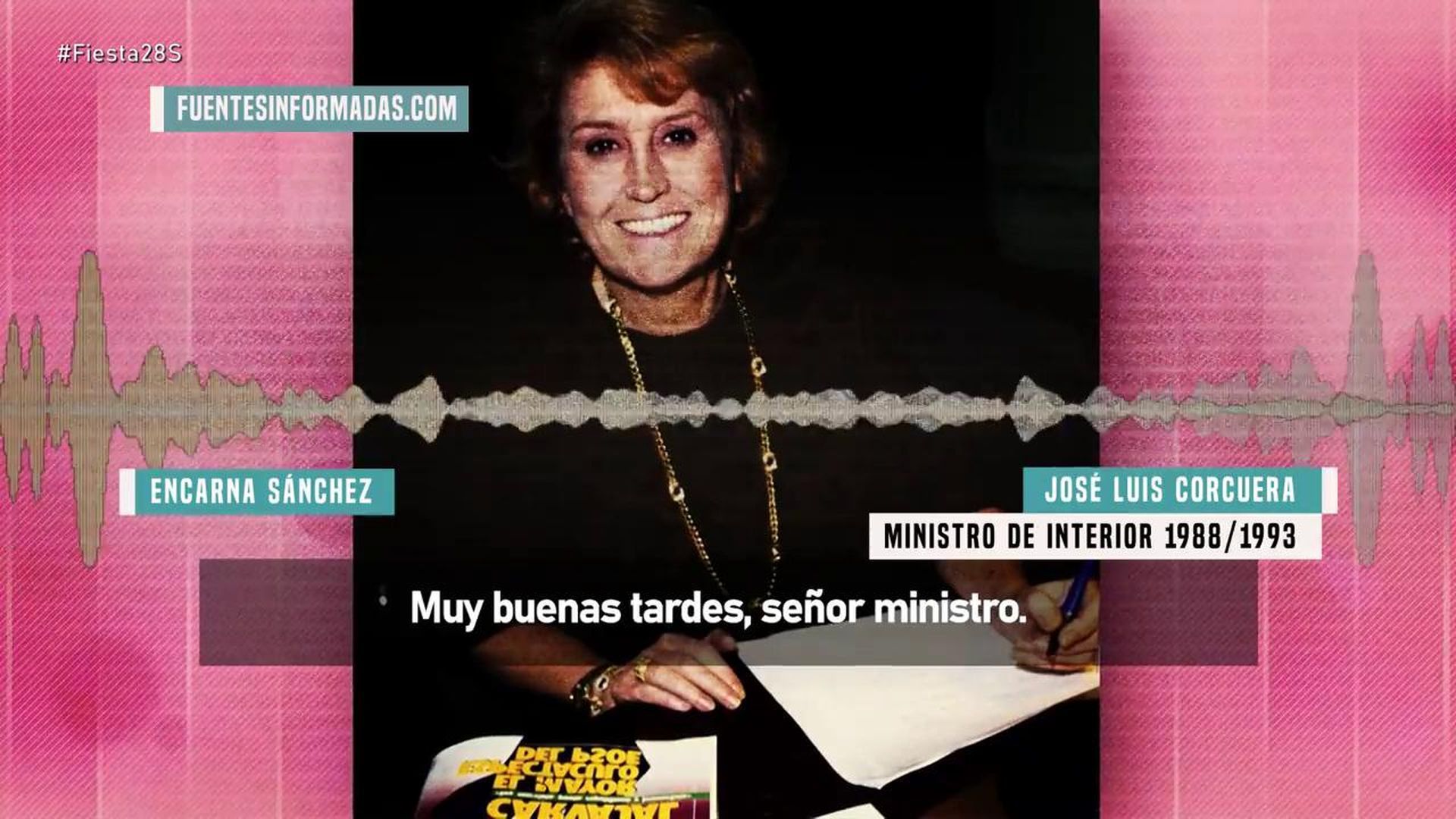 Los audios de Encarna Sánchez