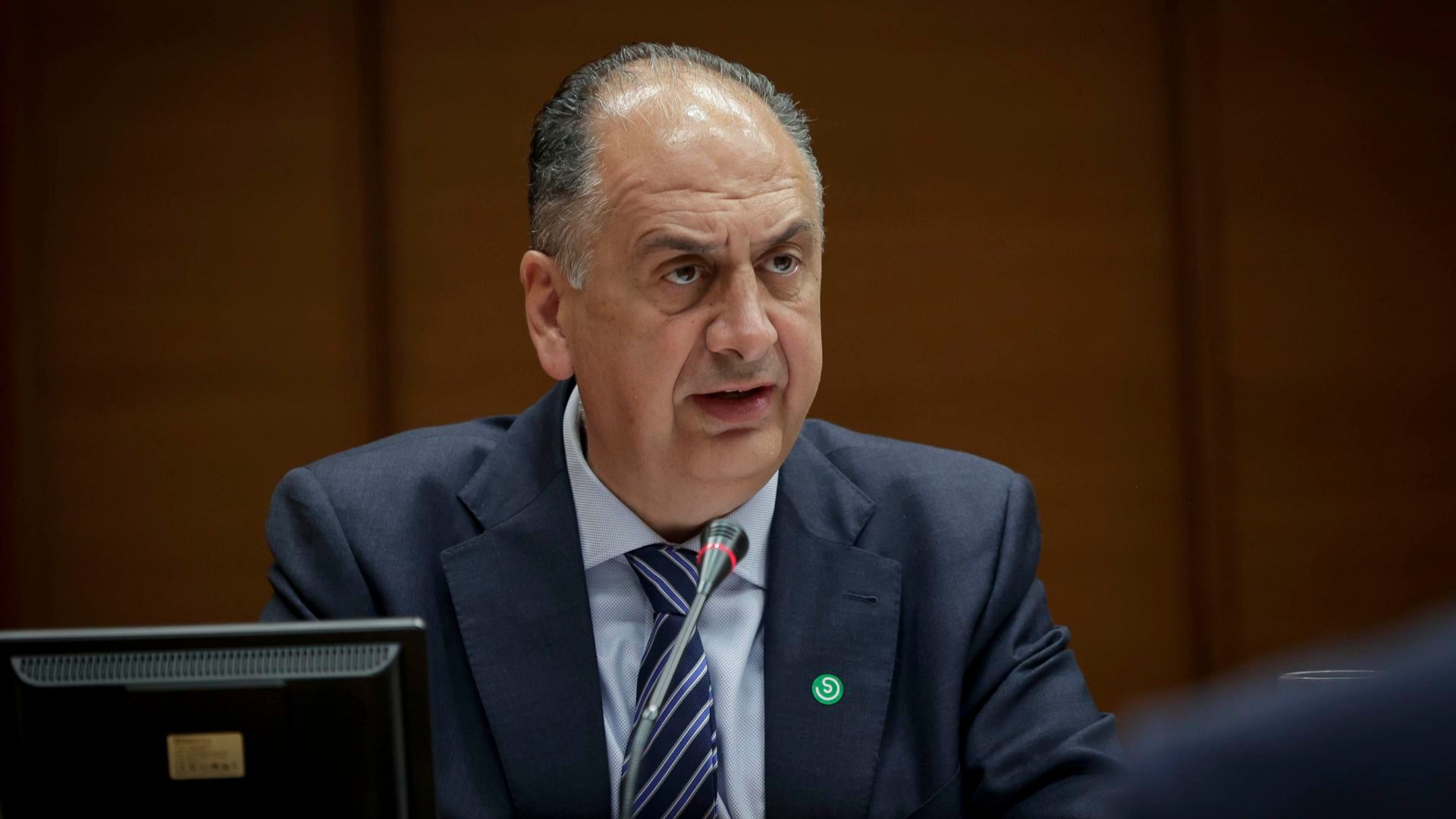 El conseller de Emergencias e Interior, Juan Carlos Valderrama