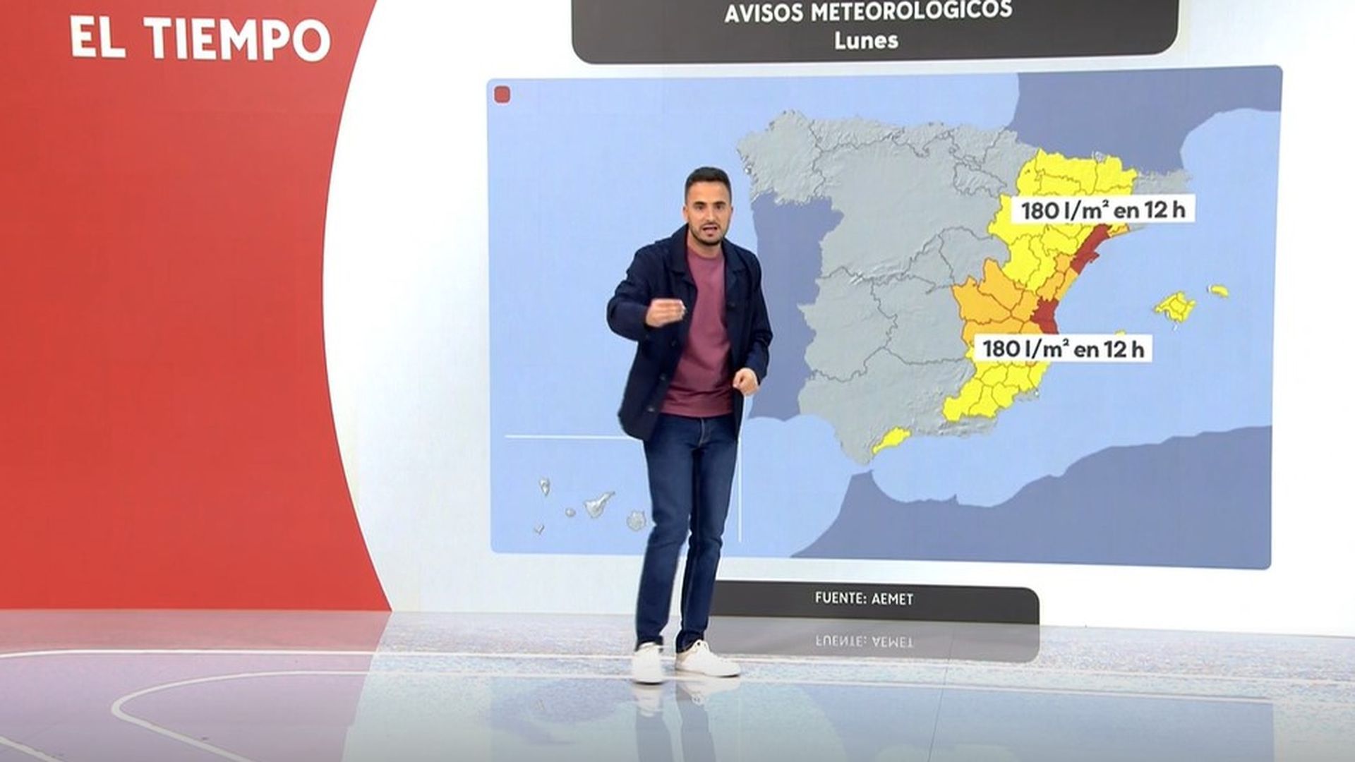 El huracán Gabrielle, convertido en extraborrasca tropical: la Aemet activa avisos rojos, naranjas y amarillos en toda España El huracán Gabrielle, convertido en extraborrasca tropical: la Aemet activa avisos rojos, naranjas y amarillos en toda España