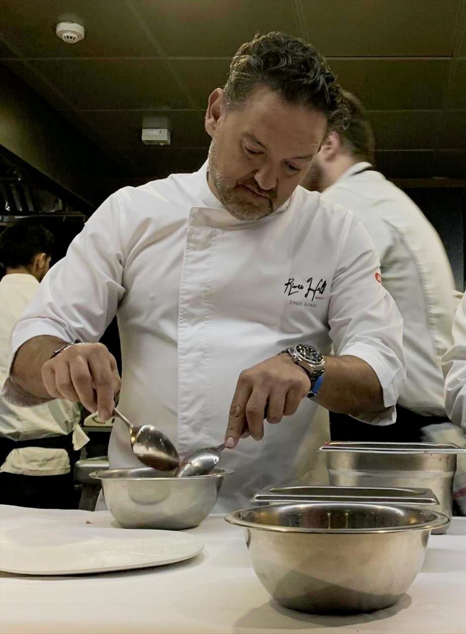El chef Iván Acedo es un amante del producto de temporada