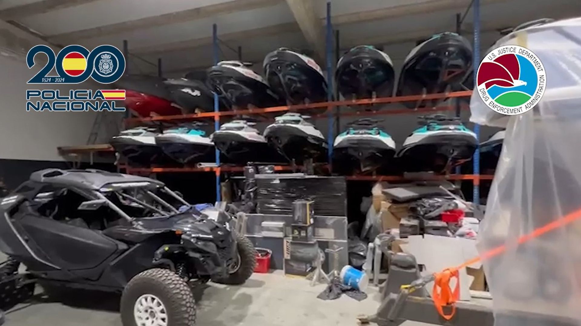 Capturado por primera vez en tierra un alijo de coca de un narcosubmarino en Galicia