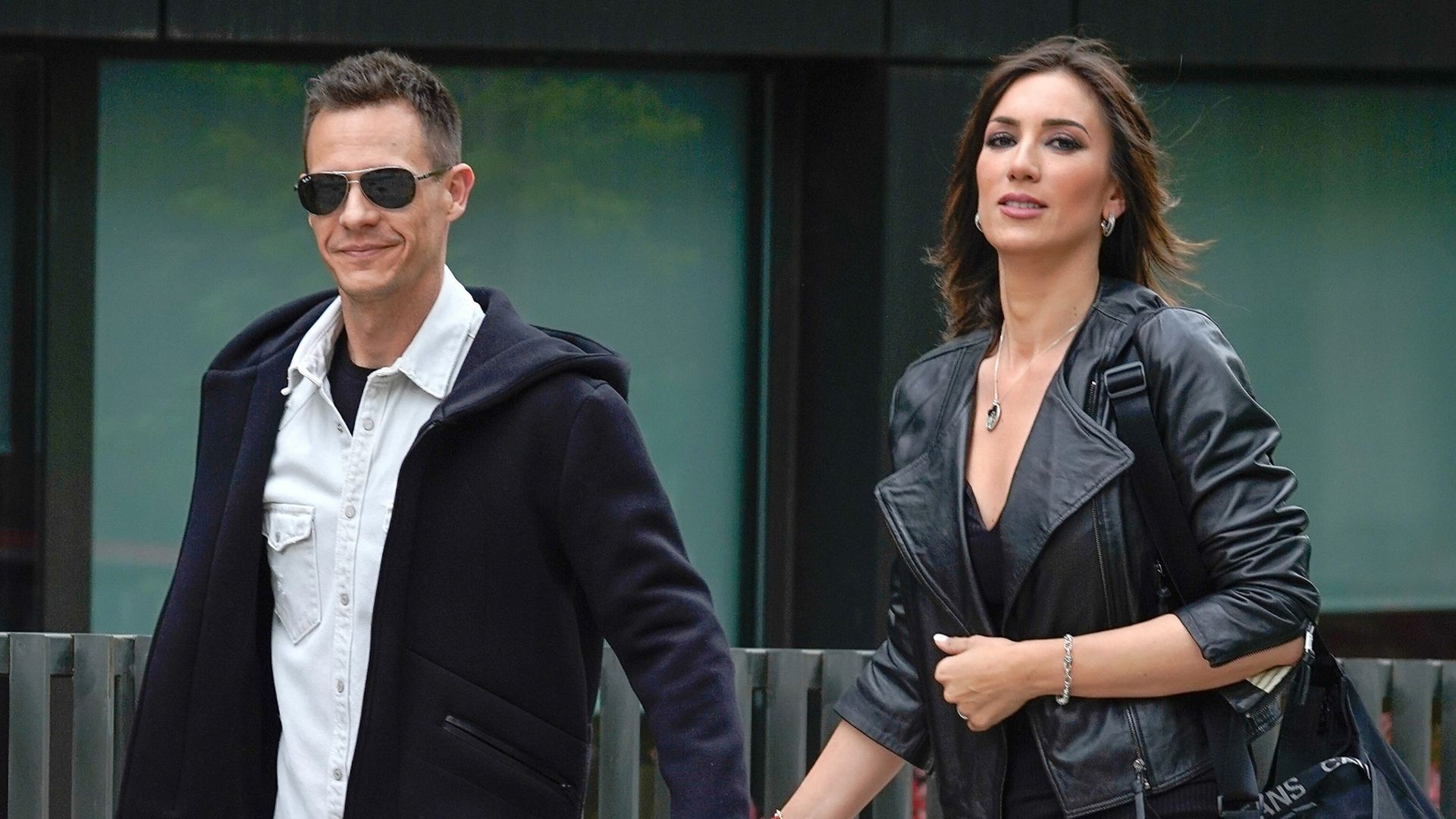 Christian Gálvez y Patricia Pardo