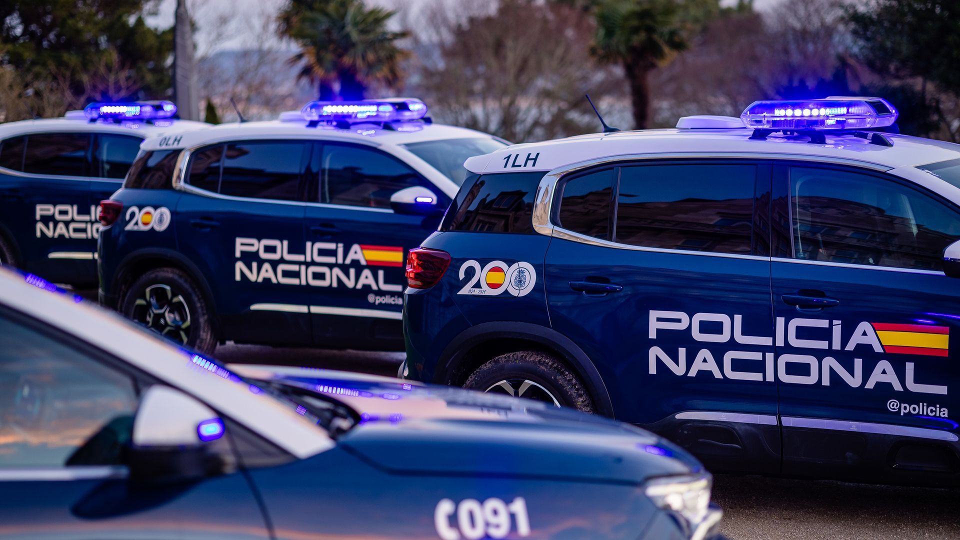 Coches de la Policía Nacional