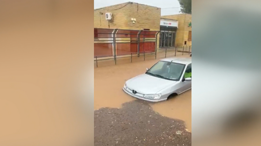 Cullera y Gandía se llevan la peor parte de las fuertes lluvias tras acumular más de 350 litros por metro cuadrado