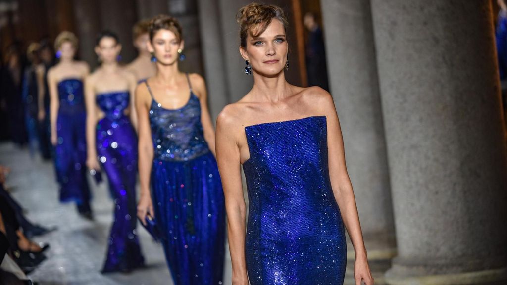 El genio creativo de Giorgio Armani resurge en la Semana de la Moda de Milán con un desfile póstumo