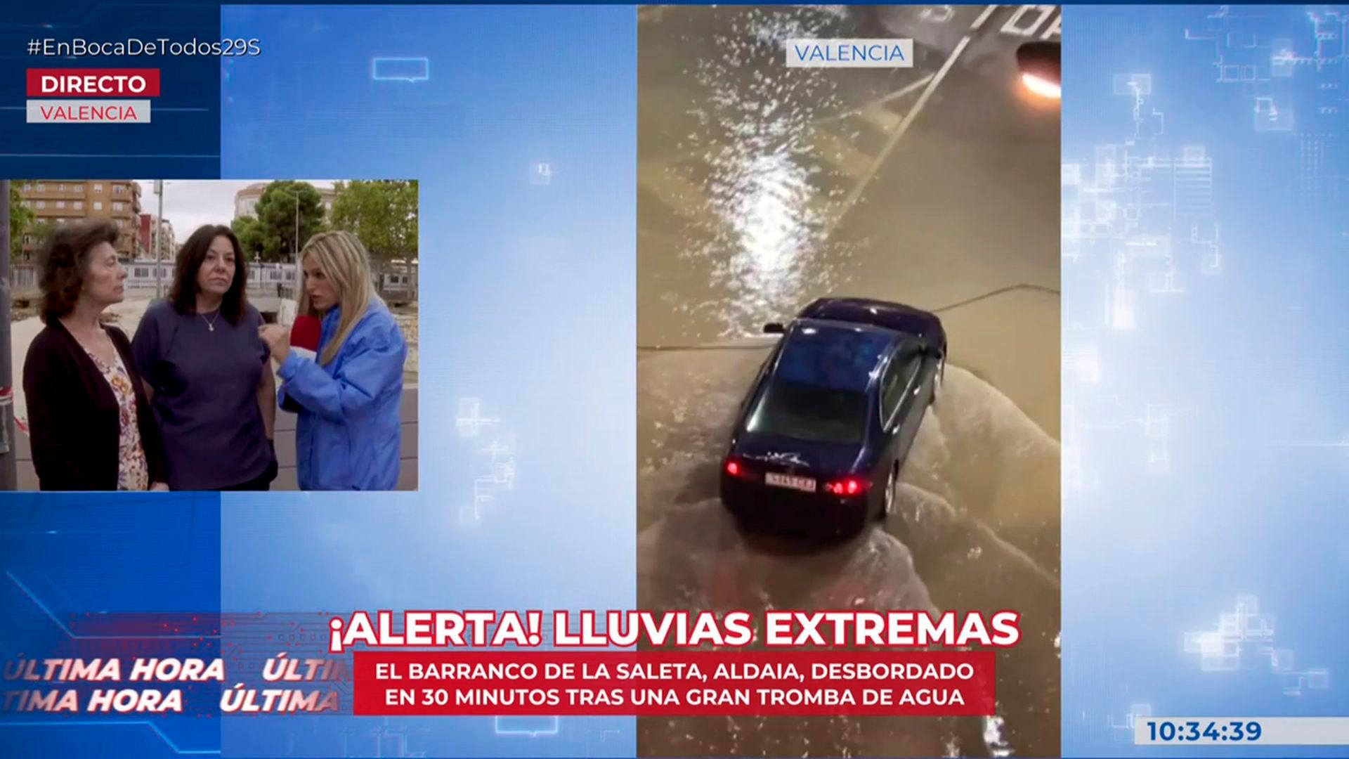Nueva alerta roja por lluvias extremas en Valencia En boca de todos 2025 Programa 886