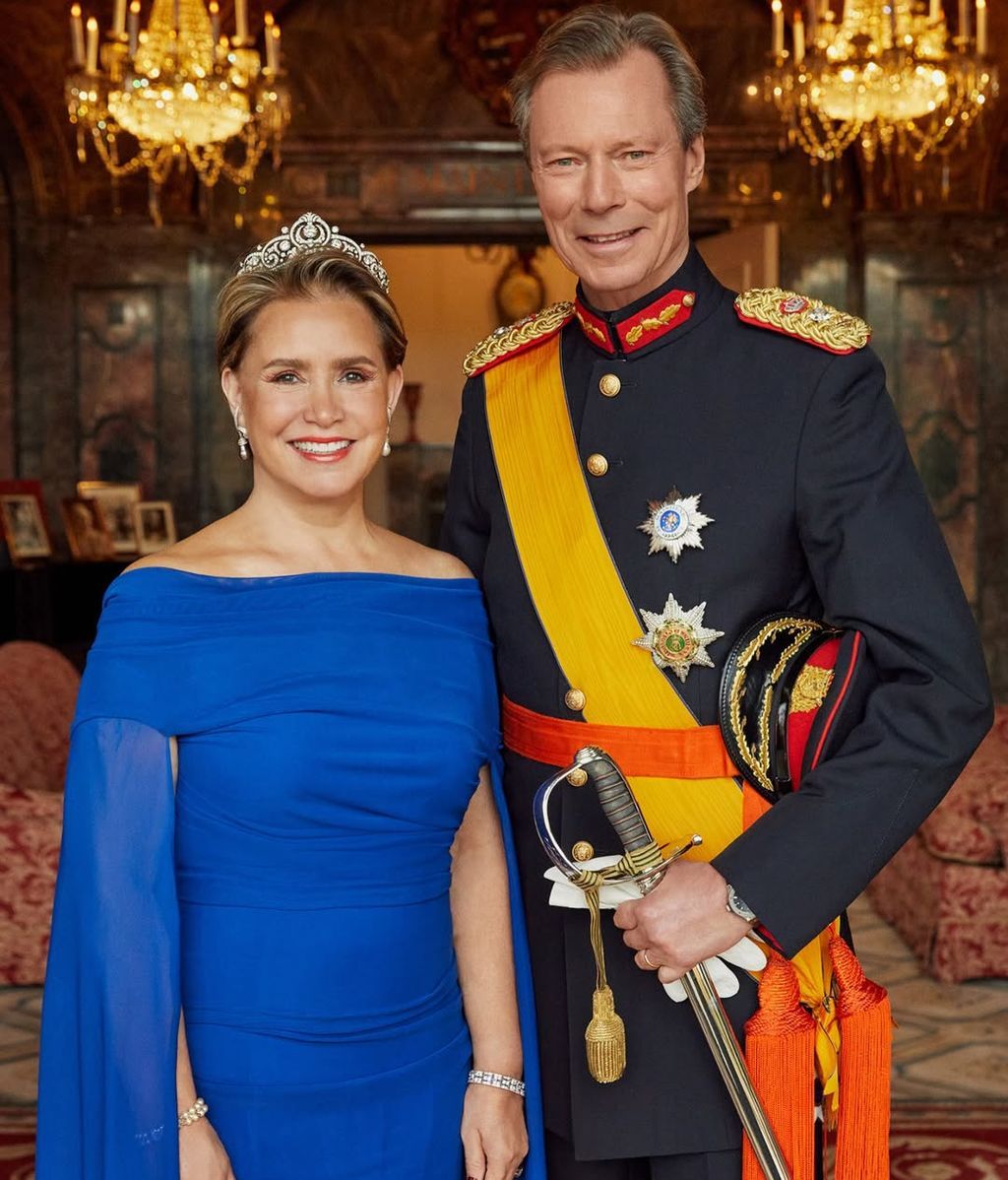 Enrique de Luxemburgo y la gran duquesa María Teresa