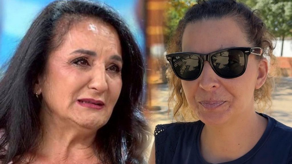 Inma y Tamara, madre y hermana de Michu