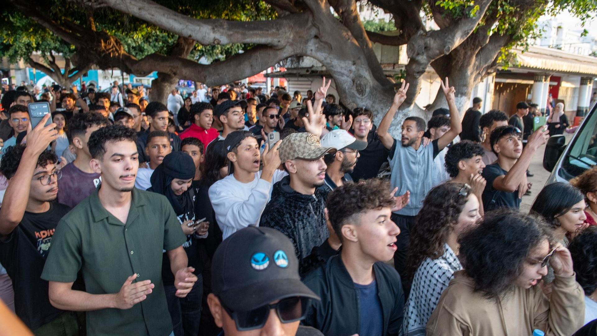 Insólitas protestas masivas en Marruecos