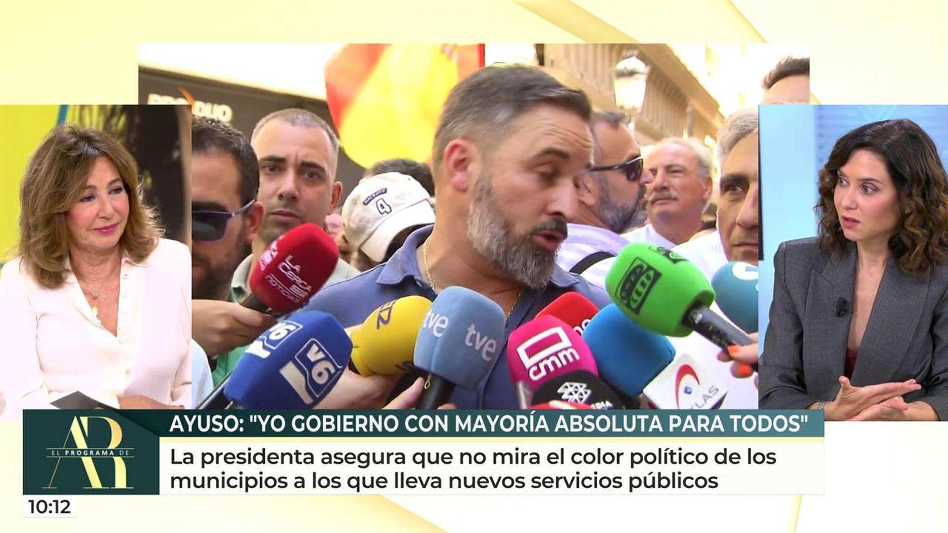 Isabel Díaz Ayuso, sobre su acercamiento a VOX: “Yo gobierno con mayoría absoluta para todos”