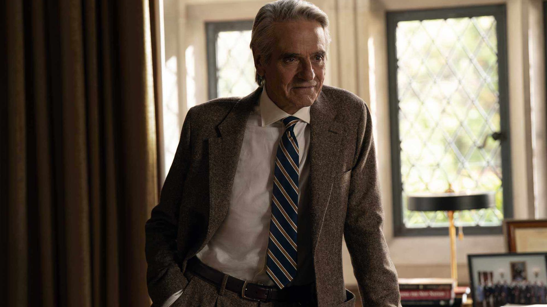 Jeremy Irons en su papel en The Morning Show