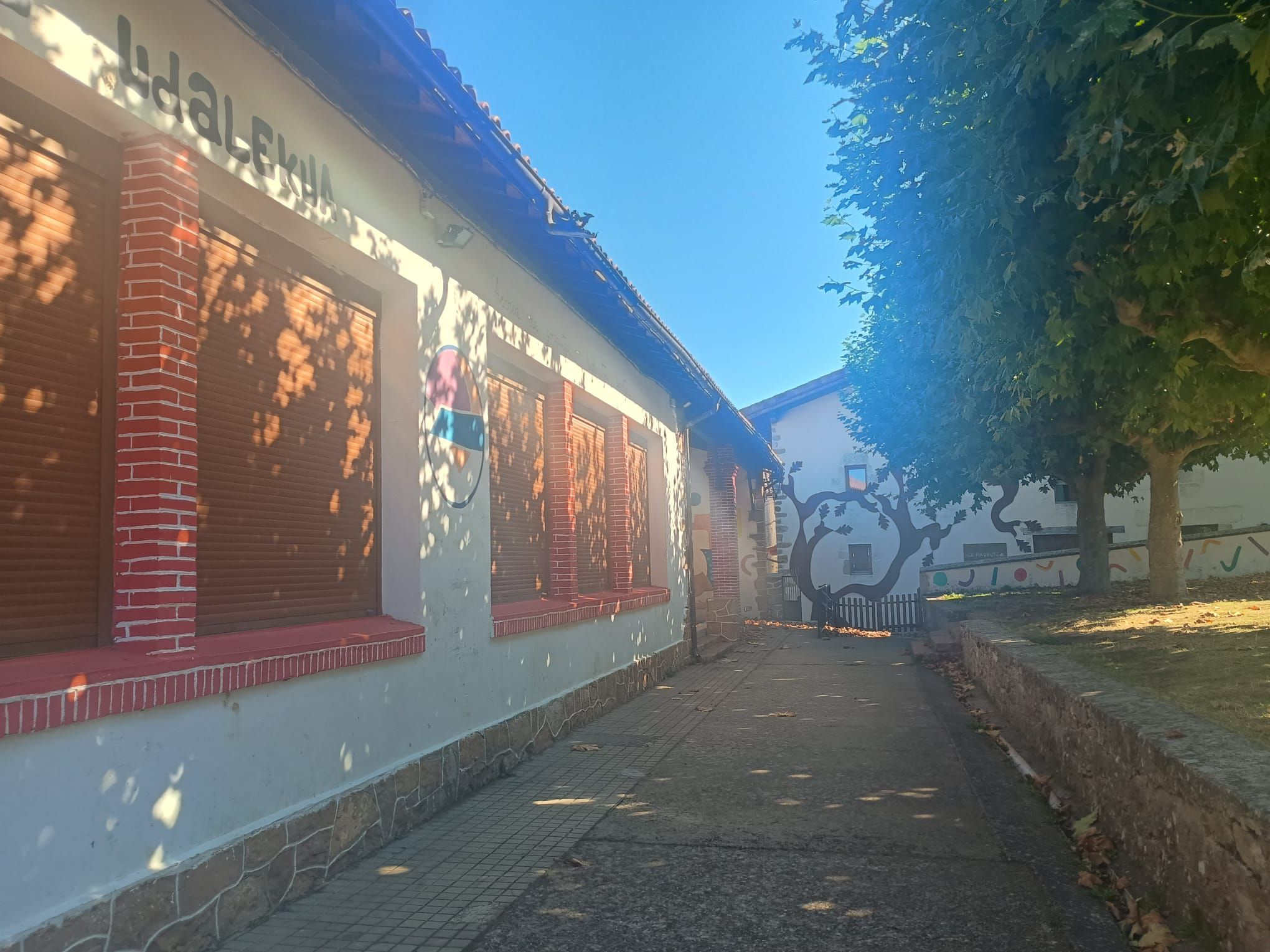 La localidad alavesa de Bernedo donde se desarrollaban estas colonias de verano