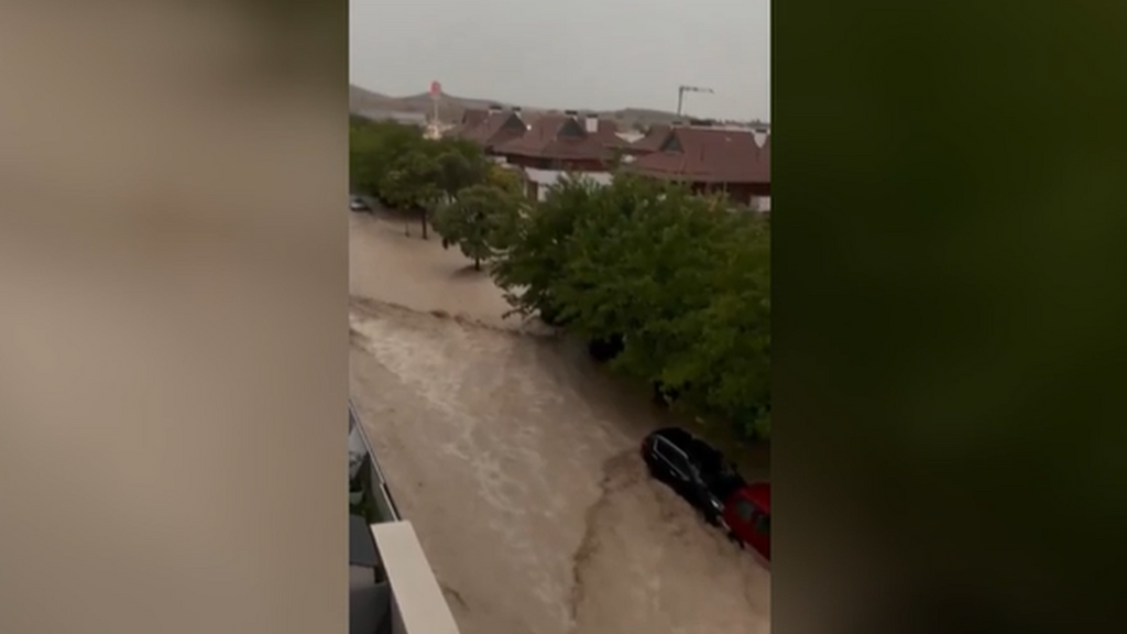 La tormenta Gabrielle se ceba con Aragón: localidades inundadas, graves destrozos y más de 120 incidencias