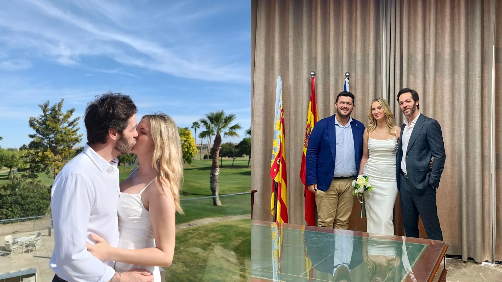 Leo Cámara y Sara García ya son marido y mujer