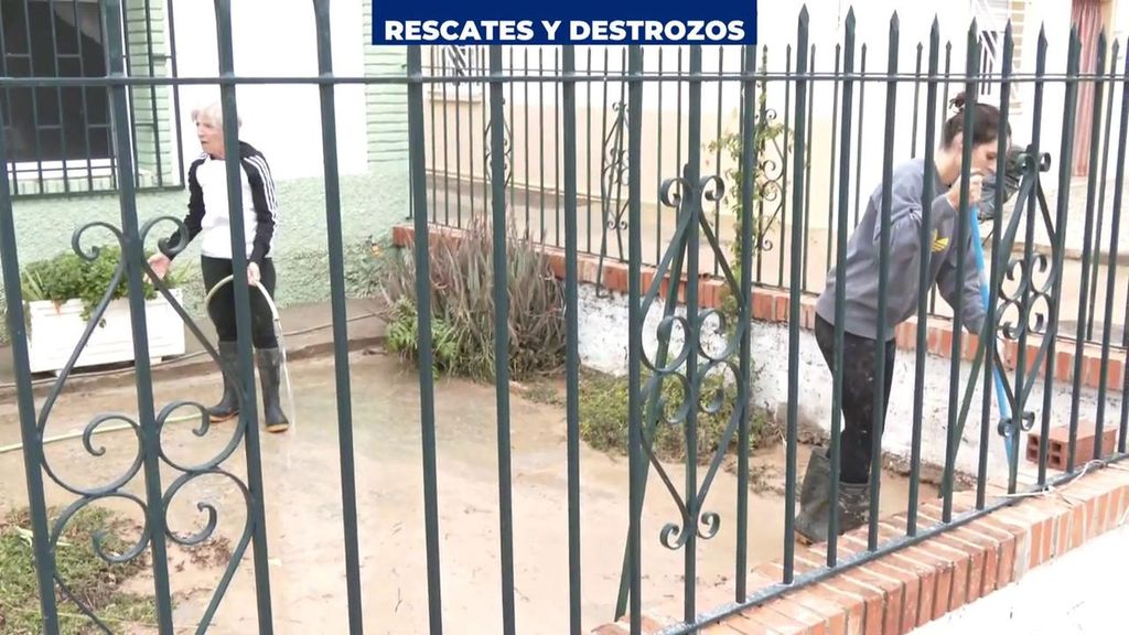 Silvia y su abuela reviven la angustia y el terror de la DANA en la borrasca Gabrielle