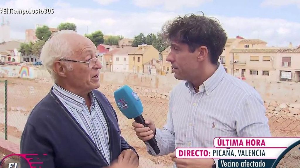 El demoledor testimonio de un vecino de Picaña tras revivir el miedo de la DANA: “Mi nieto…”