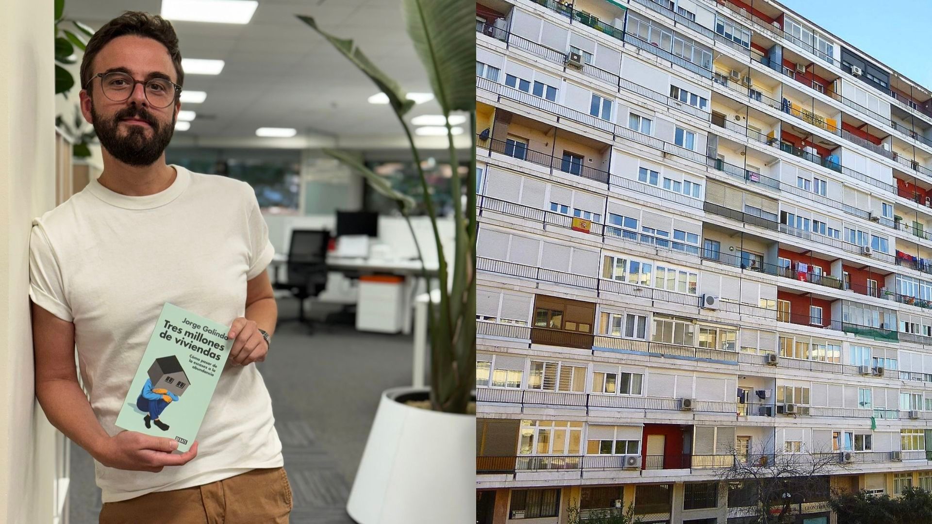 El escrito Jorge Galindo, autor del libro 'Tres millones de viviendas' (Debate)