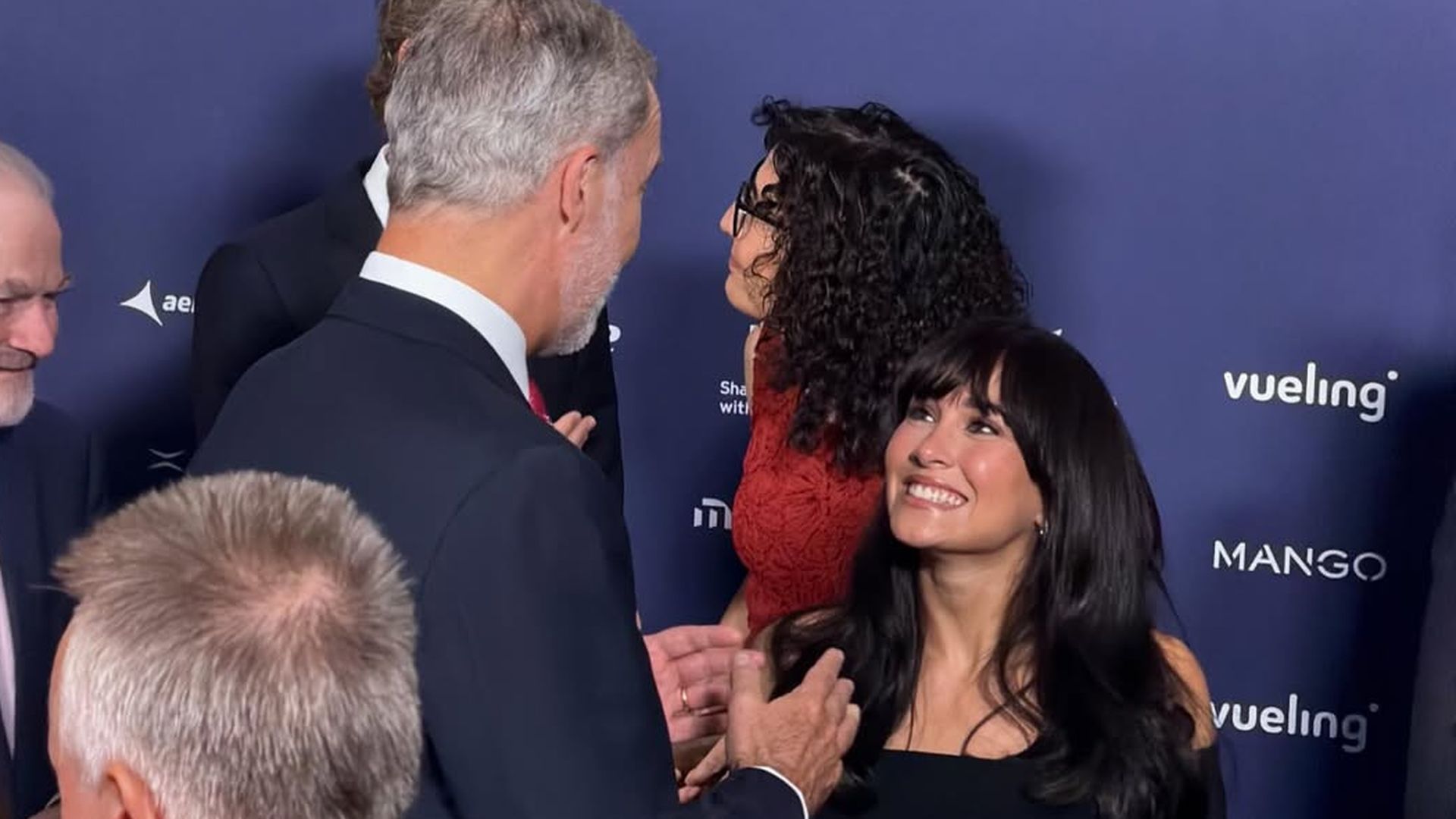 El rey Felipe y Aitana