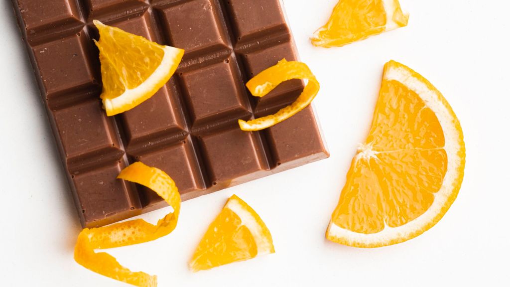 La naranja y el chocolate son una combinación perfecta para los postres.