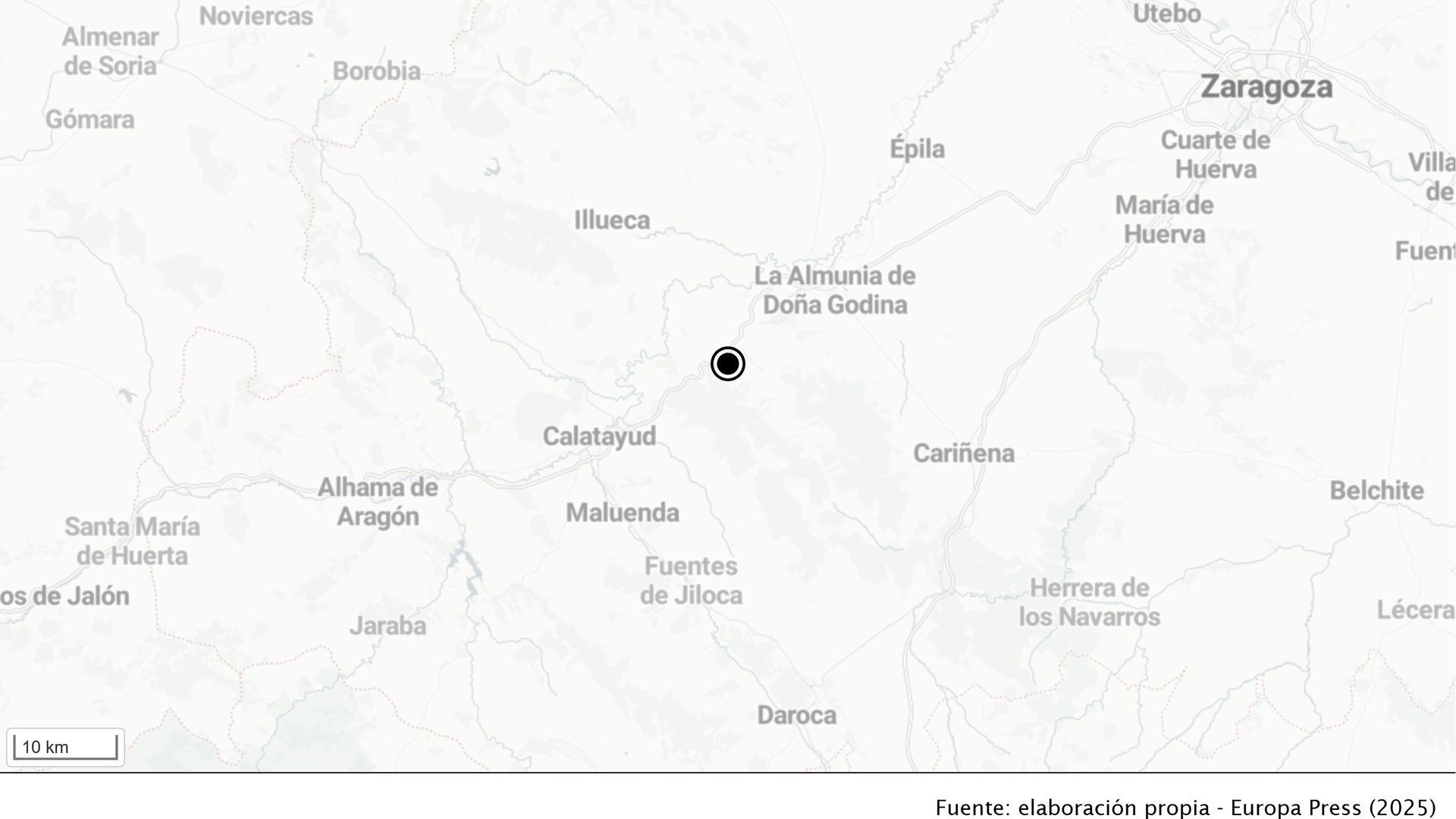 Localizado en El Frasno, Zaragoza, el anciano de 80 años desaparecido en Madrid