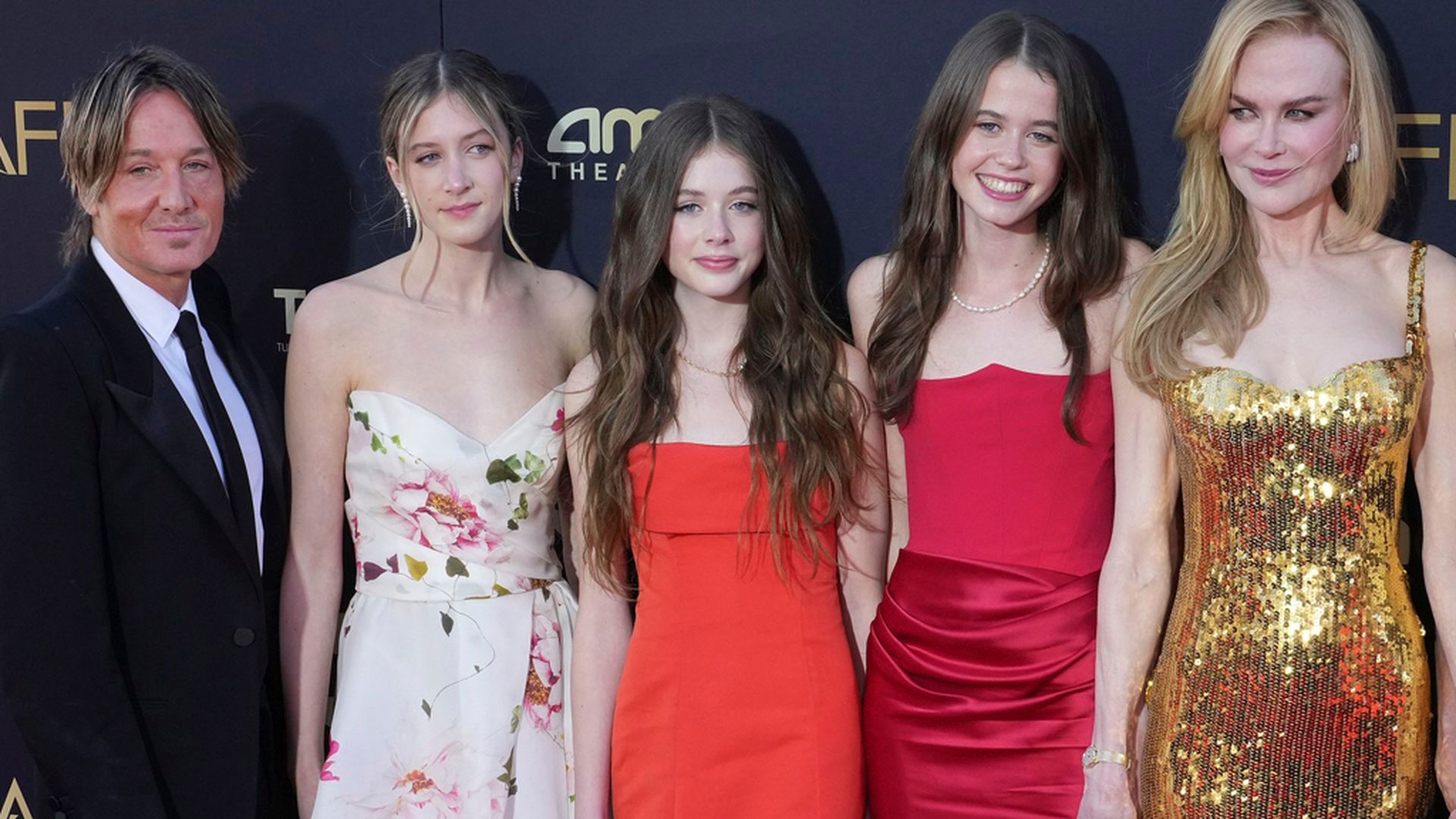 Nicole Kidman, Keith Urban y sus hijas